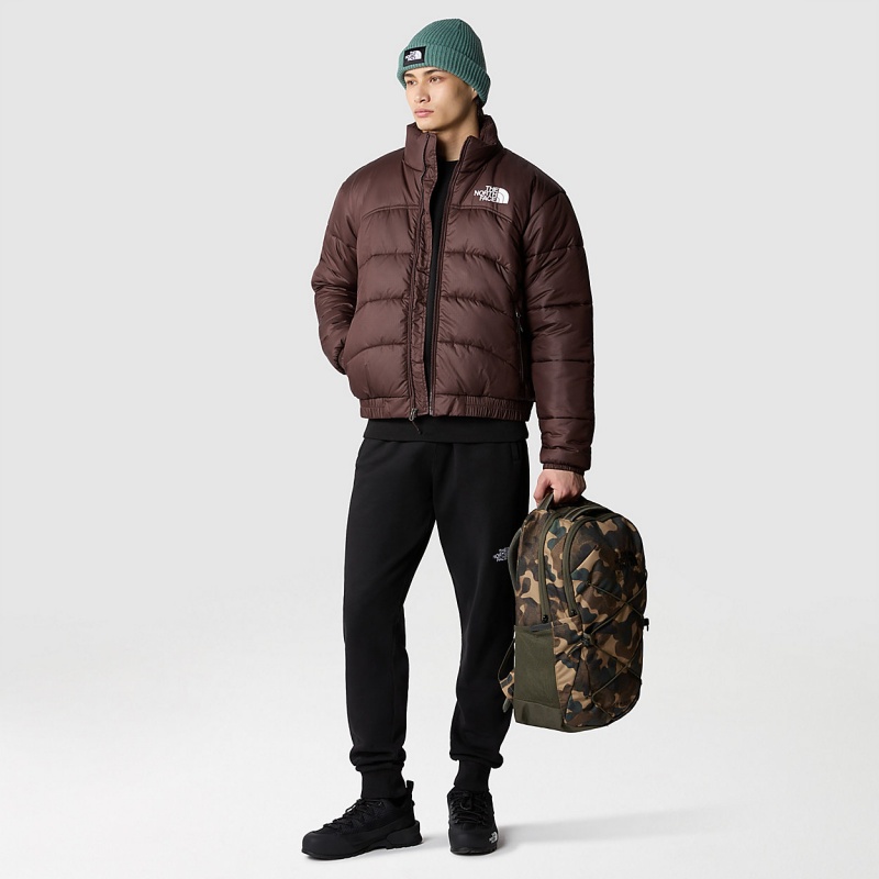 The North Face 2000 Synthetic Puffer Jacket Coal Brown | ZIUOAT-216