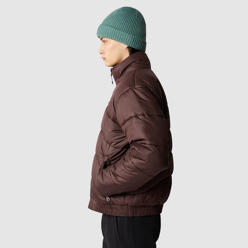 The North Face 2000 Synthetic Puffer Jacket Coal Brown | ZIUOAT-216