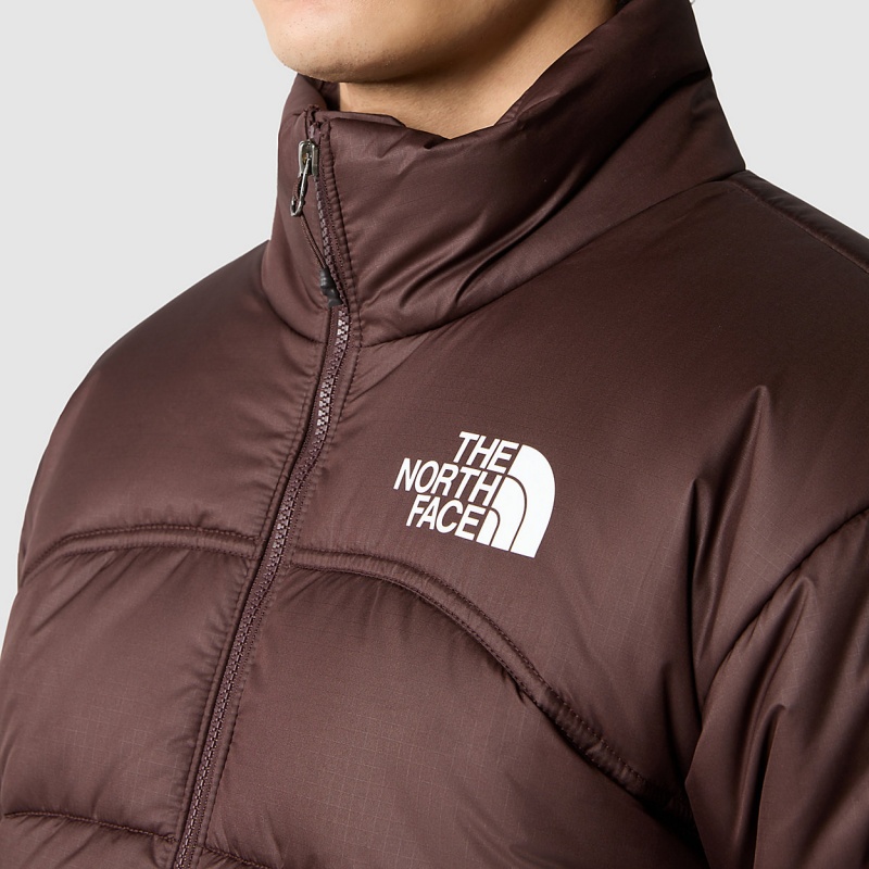 The North Face 2000 Synthetic Puffer Jacket Coal Brown | ZIUOAT-216