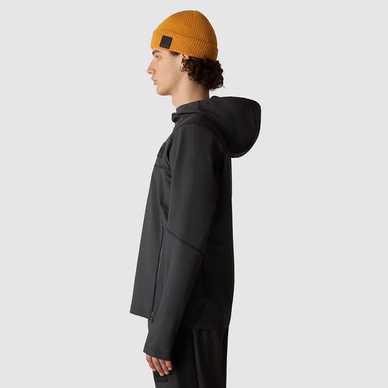 The North Face 2000s Zip Tech Hoodie Asphalt Grey | OKRNVD-561