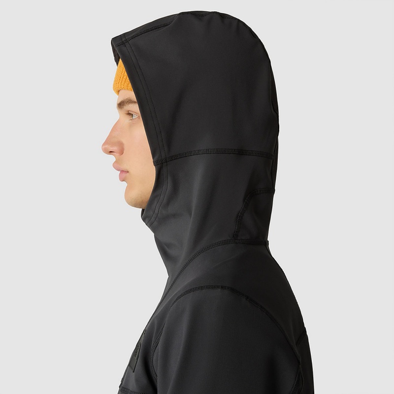 The North Face 2000s Zip Tech Hoodie Asphalt Grey | OKRNVD-561