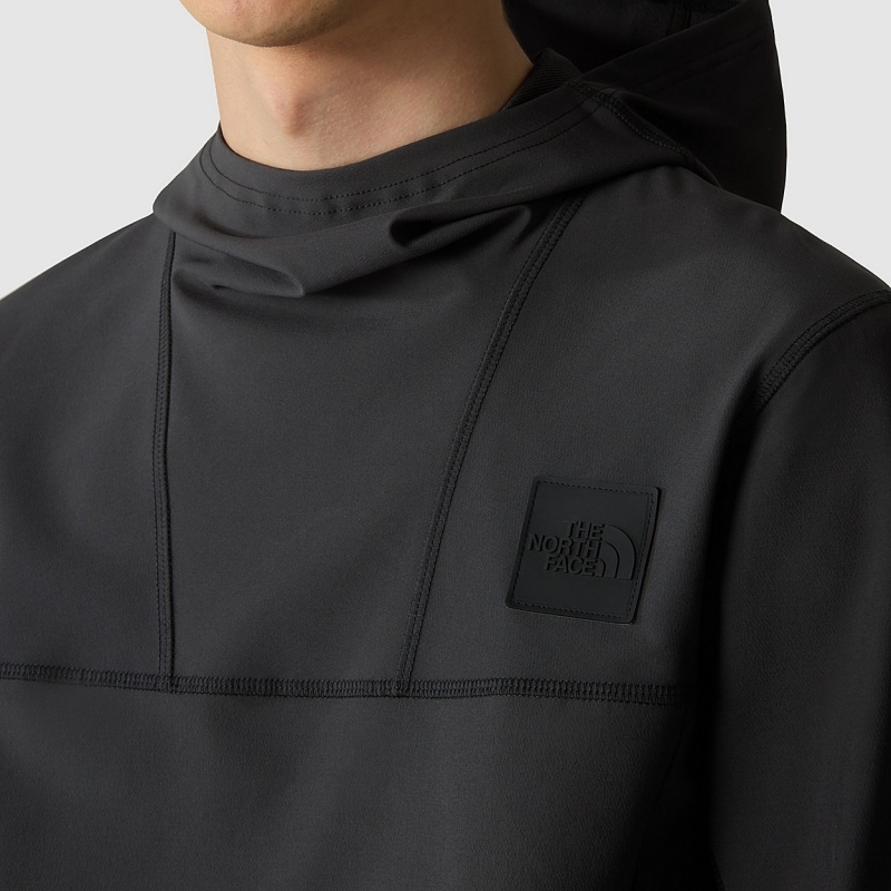 The North Face 2000s Zip Tech Hoodie Asphalt Grey | OKRNVD-561