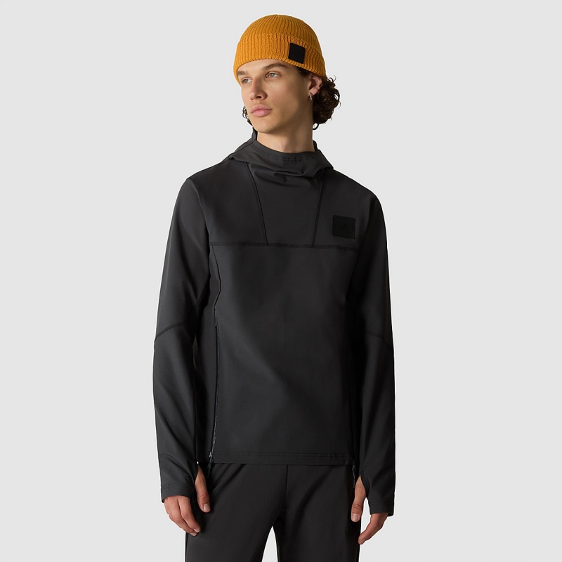 The North Face 2000s Zip Tech Hoodie Asphalt Grey | OKRNVD-561