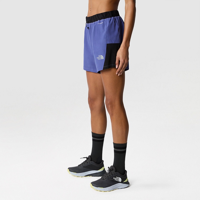 The North Face 2-In-1 Shorts Cave Blue - Tnf Black | ILZKVO-463