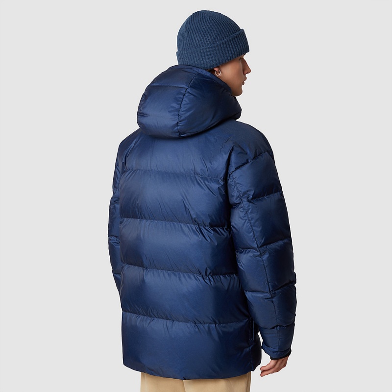 The North Face 73 North Face Parka Summit Navy - Summit Gold | HJEXQV-285