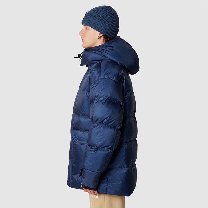 The North Face 73 North Face Parka Summit Navy - Summit Gold | HJEXQV-285