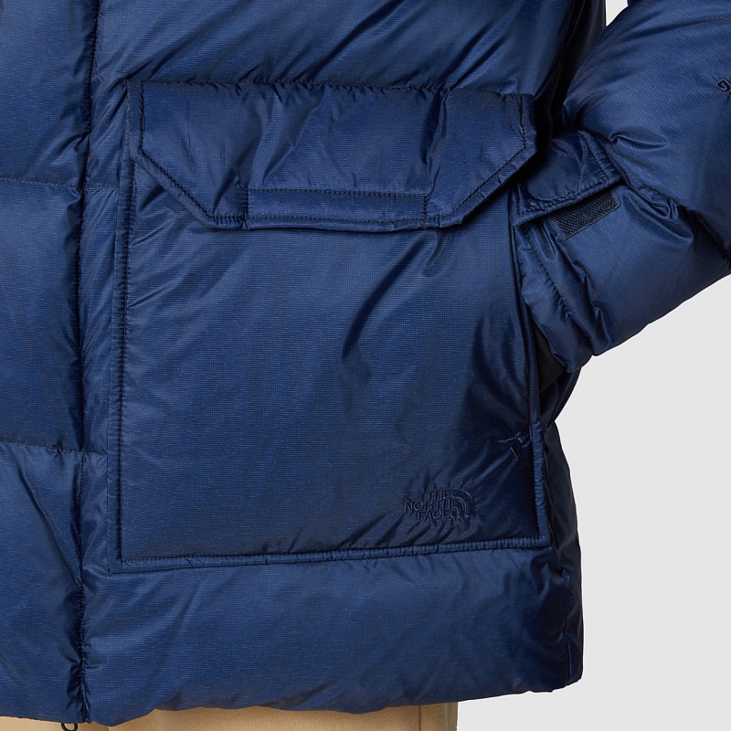 The North Face 73 North Face Parka Summit Navy - Summit Gold | HJEXQV-285