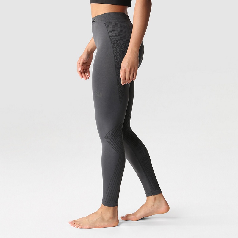 The North Face Active Tights Asphalt Grey - Tnf Black | WORUMX-754