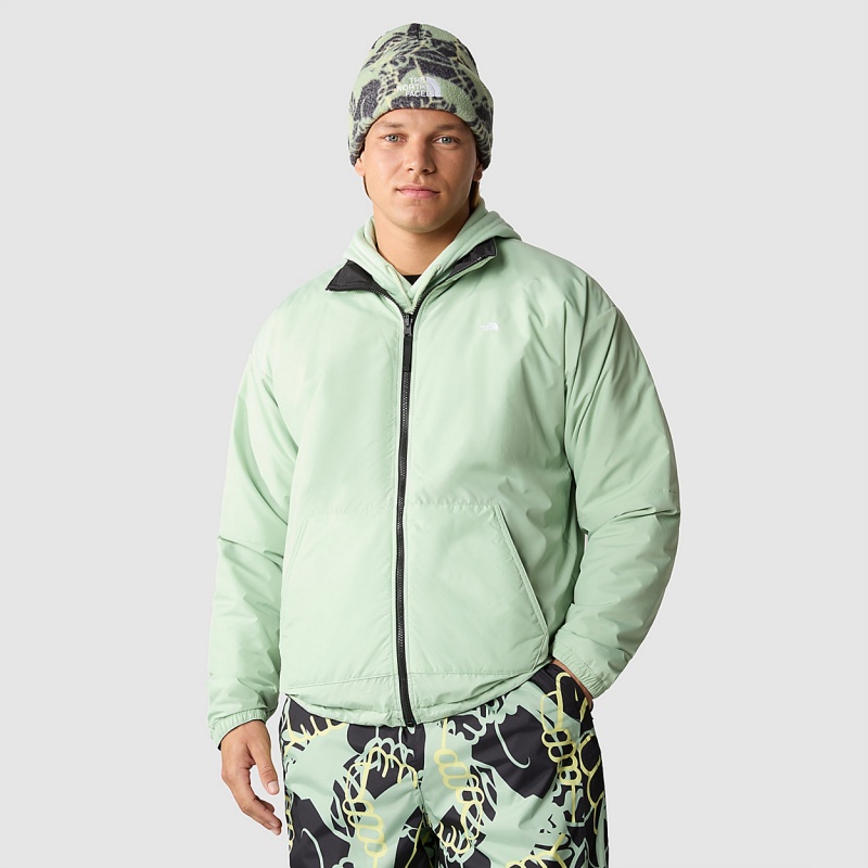 The North Face Afterburner Jacket Tnf Black - Misty Sage | SEKJVX-574