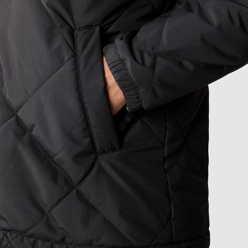 The North Face Afterburner Jacket Tnf Black - Misty Sage | SEKJVX-574