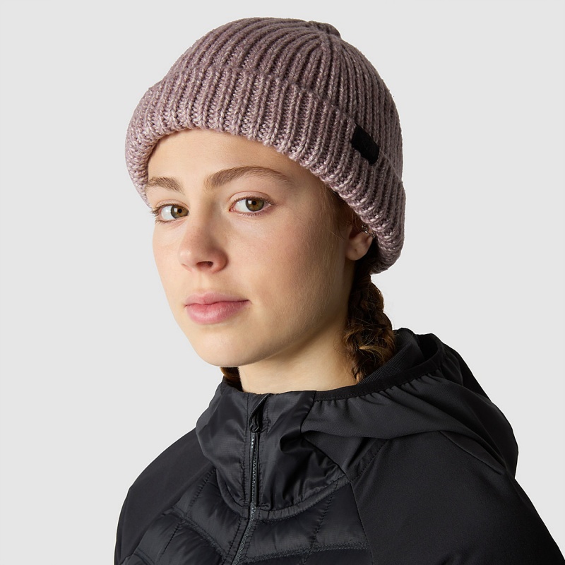 The North Face Airspun Beanie Fawn Grey | ZSPUTO-531