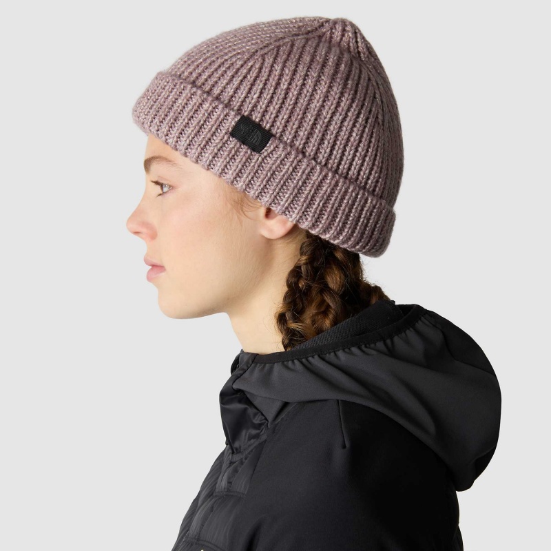 The North Face Airspun Beanie Fawn Grey | ZSPUTO-531