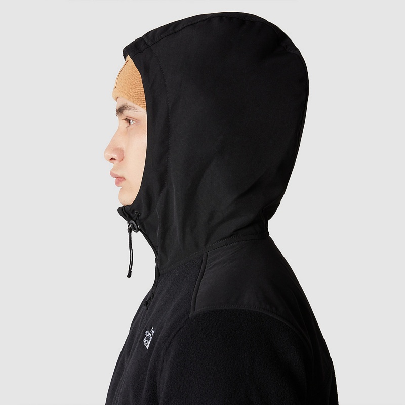 The North Face Alpine Polartec® Fleece 200 Hooded Jacket Tnf Black - Tnf Black | XLGNES-607