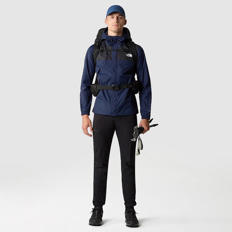 The North Face Antora Jacket Summit Navy - Tnf Black | FKYBCJ-359