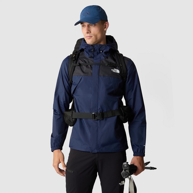 The North Face Antora Jacket Summit Navy - Tnf Black | FKYBCJ-359