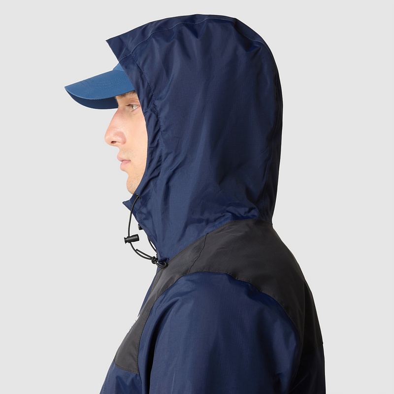 The North Face Antora Jacket Summit Navy - Tnf Black | FKYBCJ-359