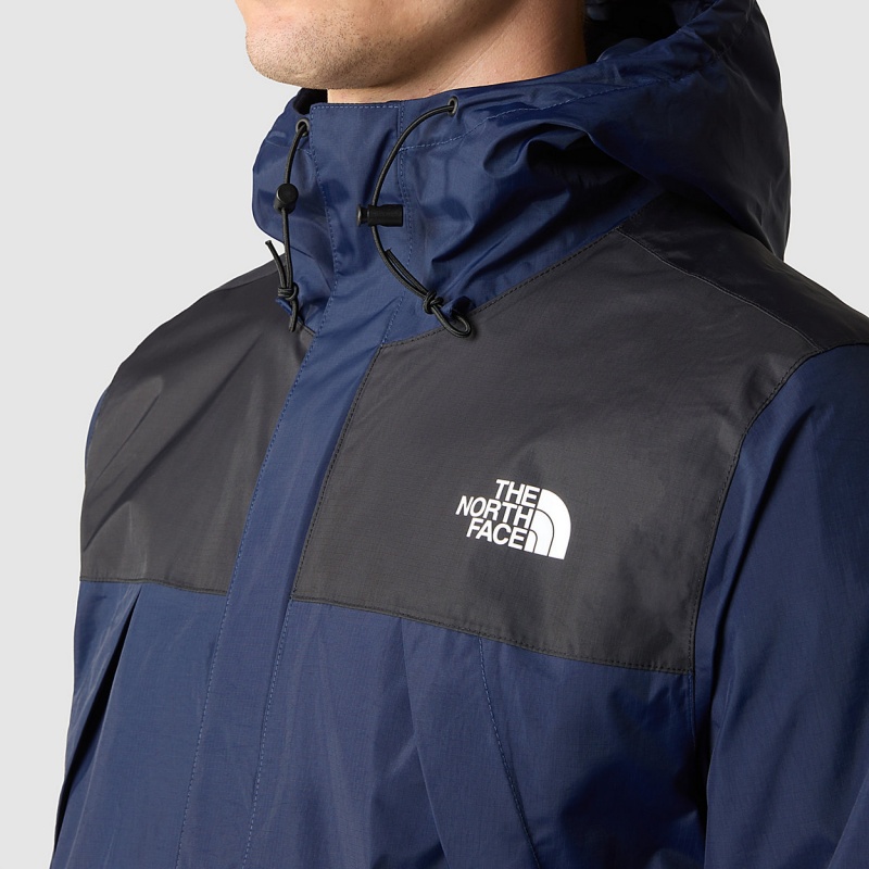 The North Face Antora Jacket Summit Navy - Tnf Black | FKYBCJ-359