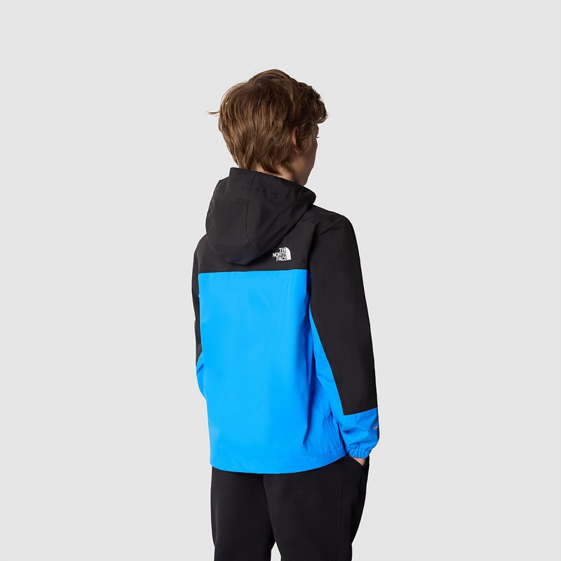 The North Face Antora Rain Jacket Optic Blue | ELXOPZ-381