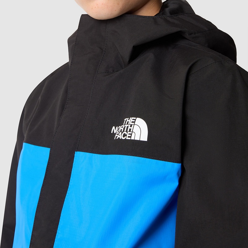 The North Face Antora Rain Jacket Optic Blue | ELXOPZ-381