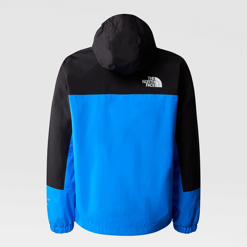 The North Face Antora Rain Jacket Optic Blue | ELXOPZ-381