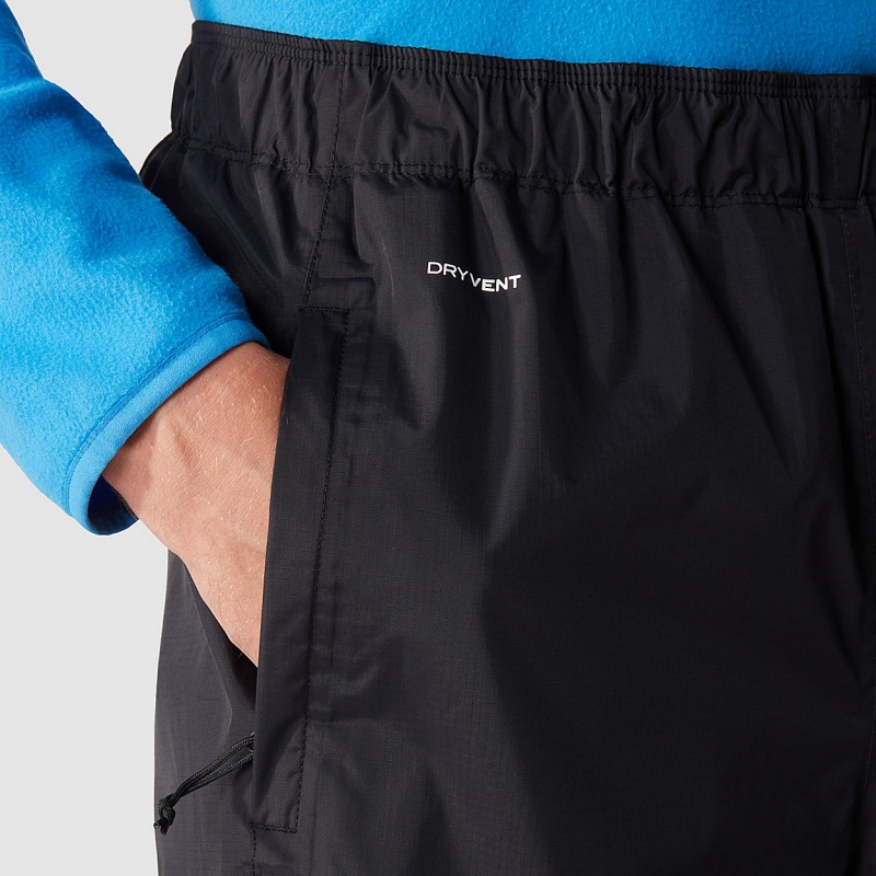 The North Face Antora Rain Trousers Tnf Black | VZKTNR-092