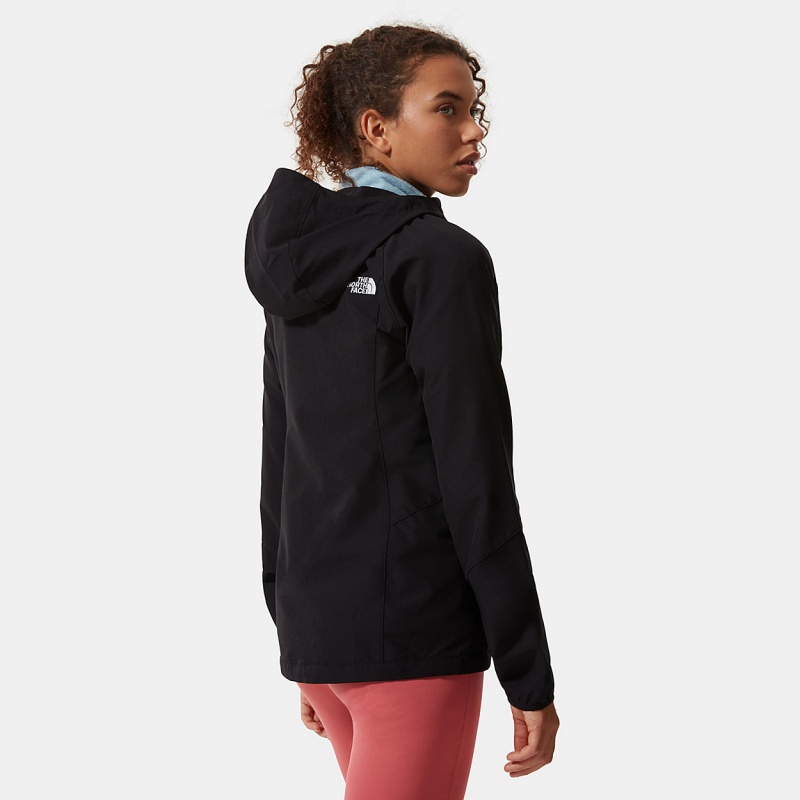 The North Face Apex Nimble Hooded Jacket Tnf Black | NXBIEO-712