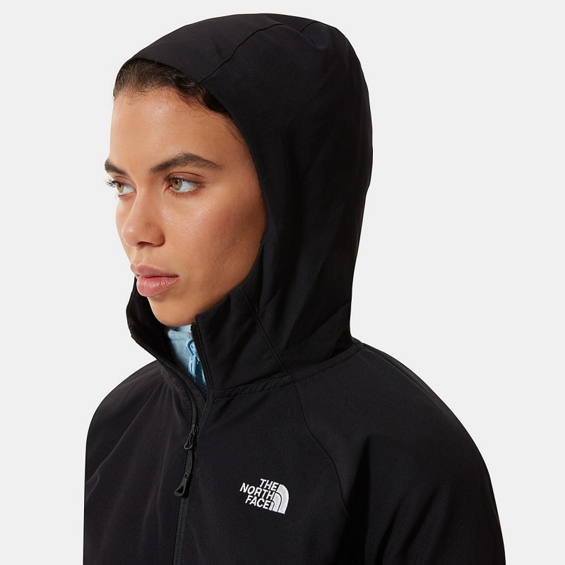 The North Face Apex Nimble Hooded Jacket Tnf Black | NXBIEO-712