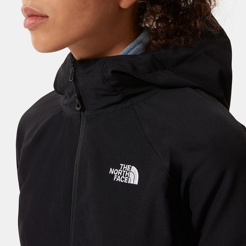 The North Face Apex Nimble Hooded Jacket Tnf Black | NXBIEO-712