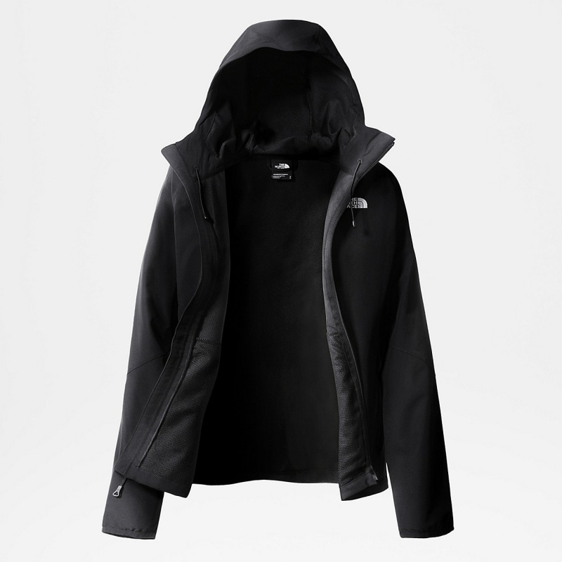 The North Face Apex Nimble Hooded Jacket Tnf Black | NXBIEO-712