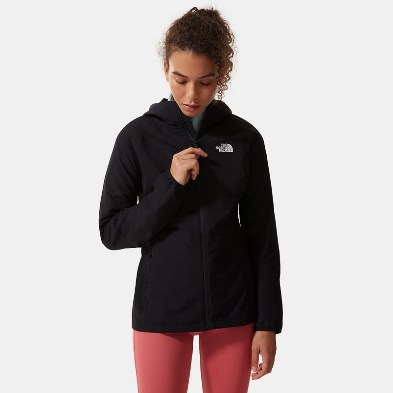 The North Face Apex Nimble Hooded Jacket Tnf Black | NXBIEO-712