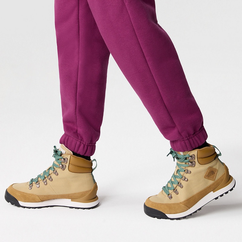 The North Face Back-To-Berkeley IV Textile Lifestyle Boots Khaki Stone - Utility Brown | TSZBIW-539