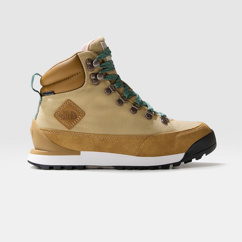 The North Face Back-To-Berkeley IV Textile Lifestyle Boots Khaki Stone - Utility Brown | TSZBIW-539