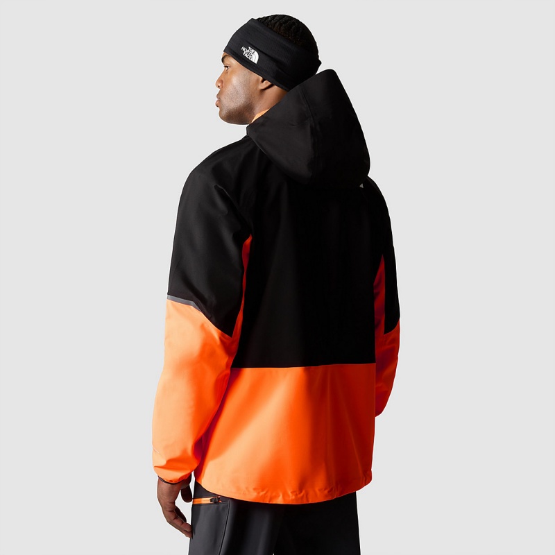 The North Face Balmenhorn FUTURELIGHT™ Shell Jacket Tnf Black - Shocking Orange | FXCKRO-894