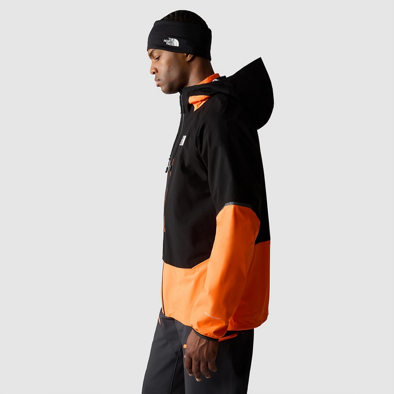 The North Face Balmenhorn FUTURELIGHT™ Shell Jacket Tnf Black - Shocking Orange | FXCKRO-894