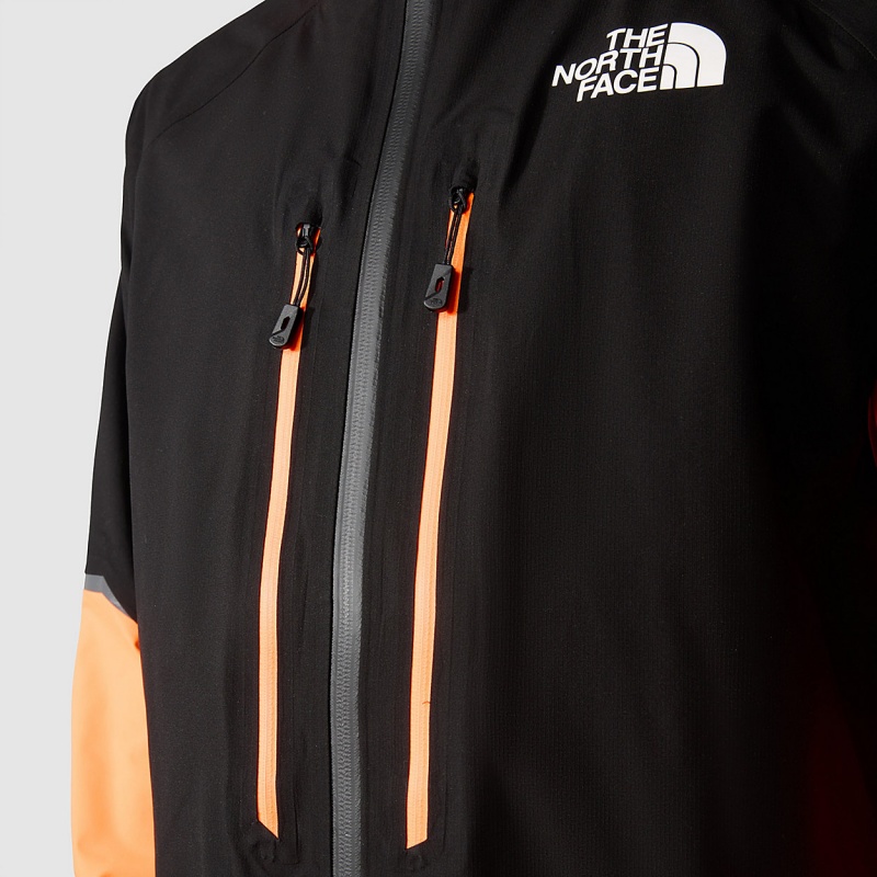 The North Face Balmenhorn FUTURELIGHT™ Shell Jacket Tnf Black - Shocking Orange | FXCKRO-894