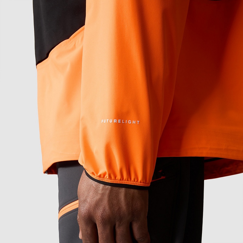 The North Face Balmenhorn FUTURELIGHT™ Shell Jacket Tnf Black - Shocking Orange | FXCKRO-894