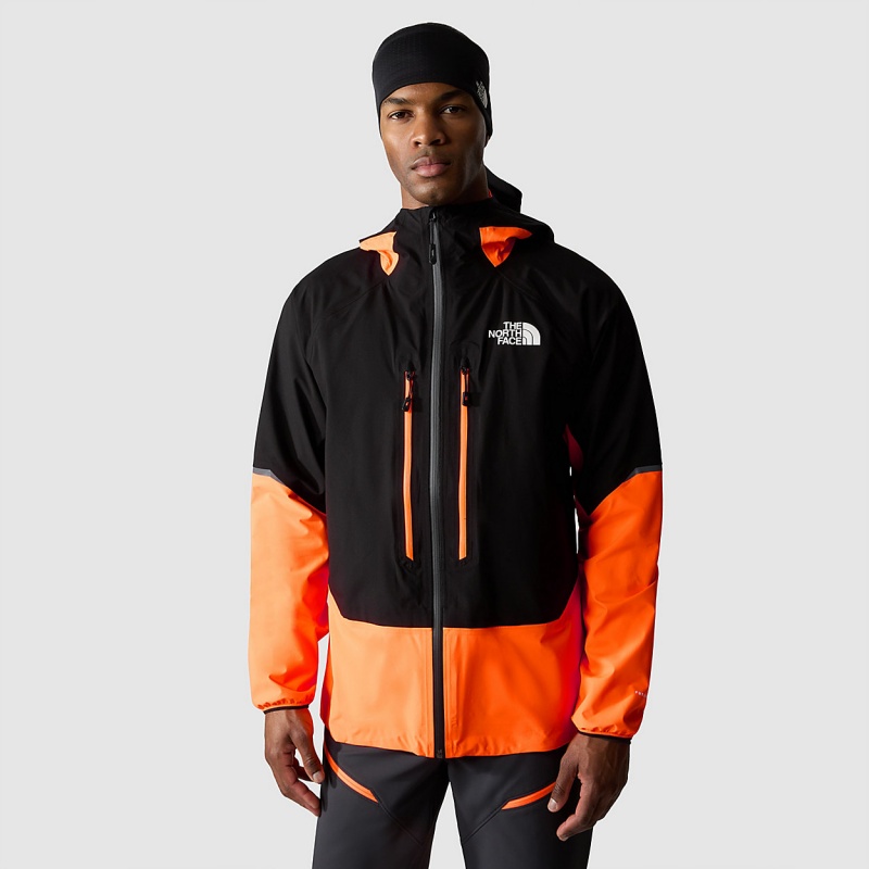 The North Face Balmenhorn FUTURELIGHT™ Shell Jacket Tnf Black - Shocking Orange | FXCKRO-894