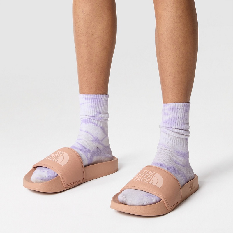 The North Face Base Camp Slides III Cafe Creme - Evening Sand Pink | SXDAZE-370