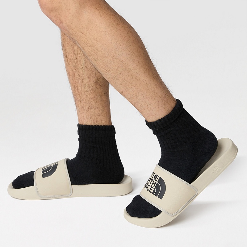 The North Face Base Camp Slides III Sandstone - Tnf Black | VRLNXQ-248