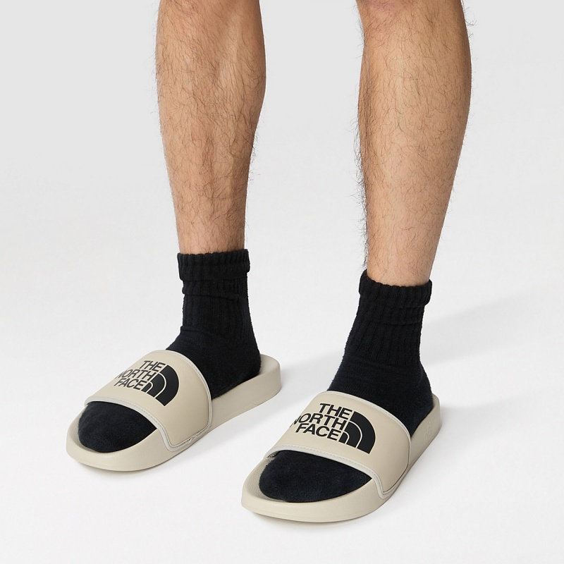 The North Face Base Camp Slides III Sandstone - Tnf Black | VRLNXQ-248