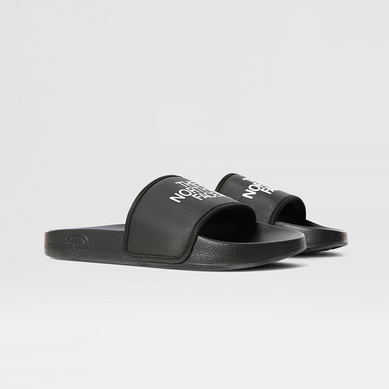 The North Face Base Camp Slides III Tnf Black - Tnf White | BZWTID-402