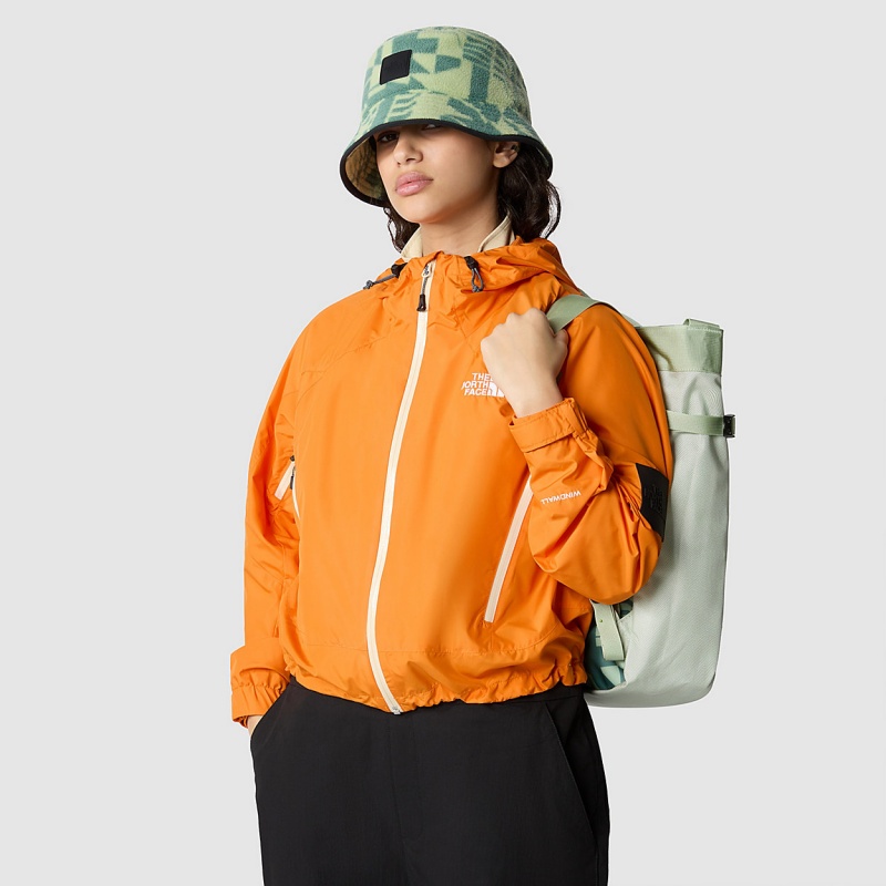 The North Face Base Camp Tote Bag Misty Sage Irregular Geometry Print - Dark Sage | FZLEMH-470