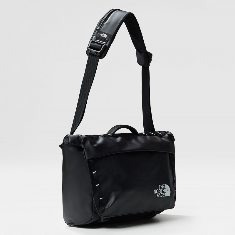 The North Face Base Camp Voyager Messenger Bag Tnf Black - Tnf White | YFLEJZ-821