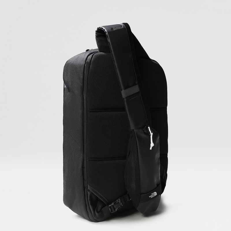 The North Face Base Camp Voyager Sling Backpack Tnf Black - Tnf White | LSOZXM-129