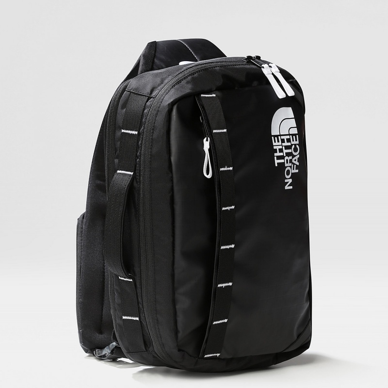 The North Face Base Camp Voyager Sling Backpack Tnf Black - Tnf White | LSOZXM-129