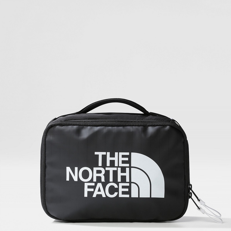 The North Face Base Camp Voyager Wash Bag Tnf Black - Tnf White | HIEJQY-059