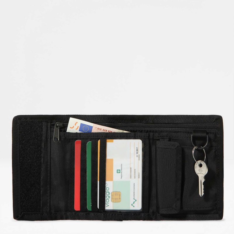 The North Face Base Camp Wallet Tnf Black | AMPEWZ-638