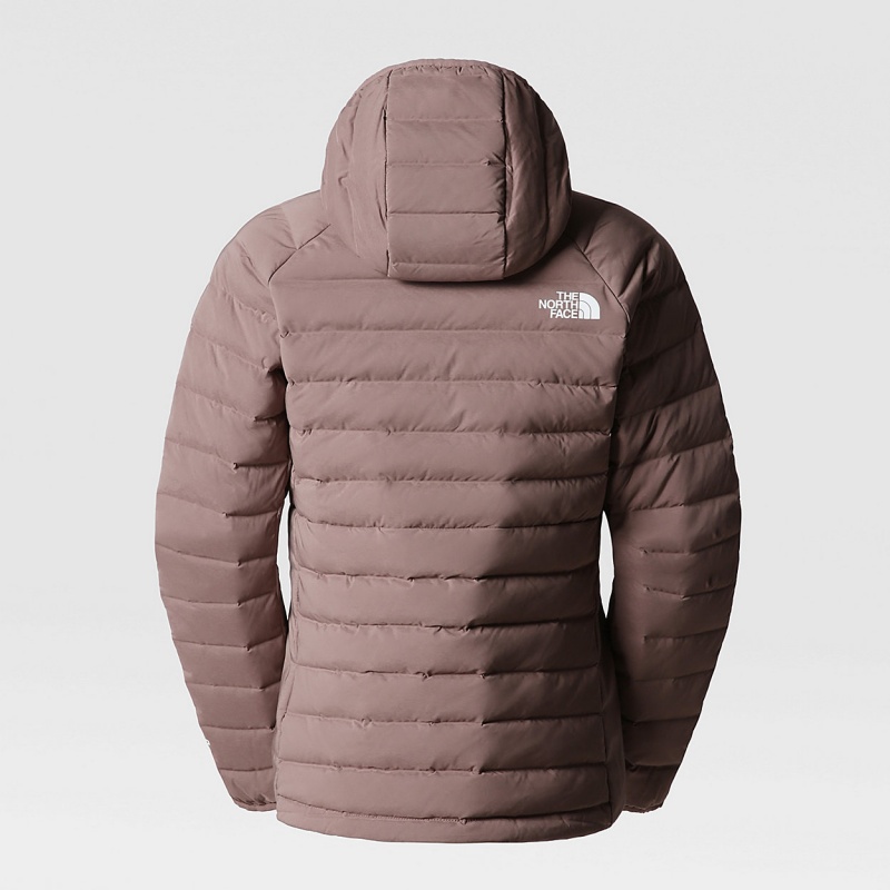 The North Face Belleview Stretch Down Jacket Deep Taupe | EZGVKQ-456