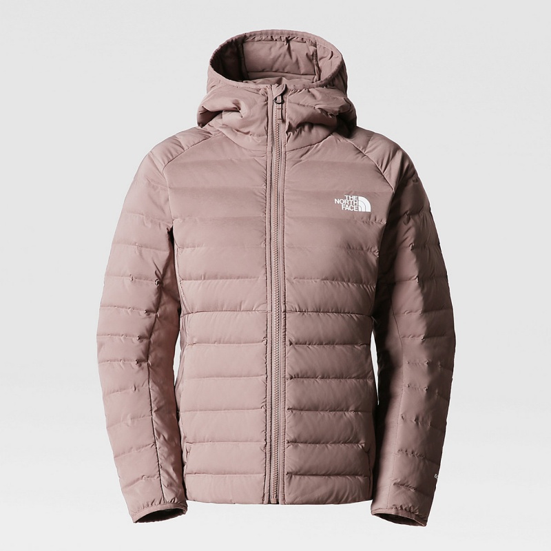 The North Face Belleview Stretch Down Jacket Deep Taupe | EZGVKQ-456