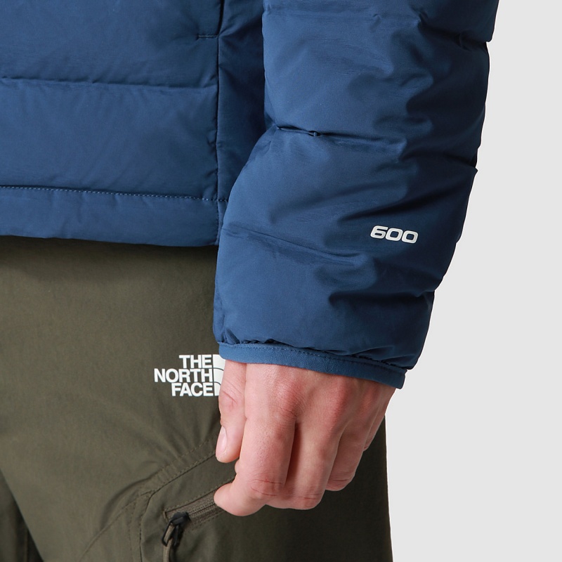 The North Face Belleview Stretch Down Jacket Shady Blue | PBUKTG-156